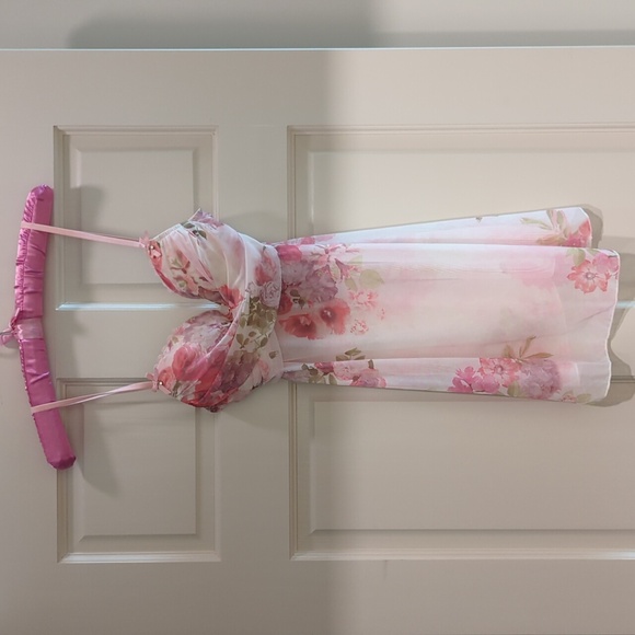 2 piece lingerie set robe and chemise - Picture 2 of 4